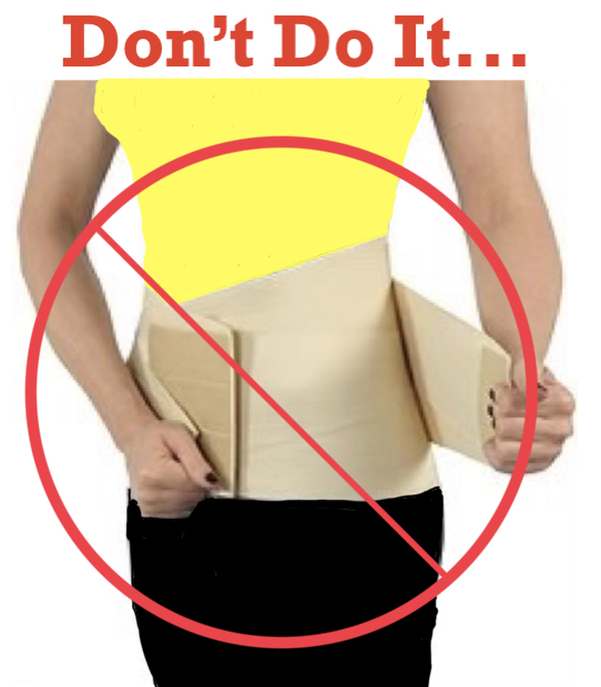 Top 5 Reasons Back Brace Ruins Your Back